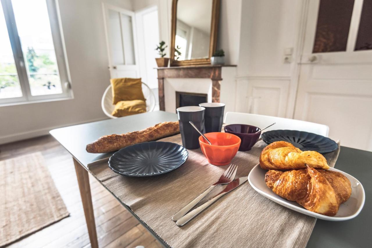 Appartement Cosy A 10 Min A Pieds De La Gare 兰斯 外观 照片