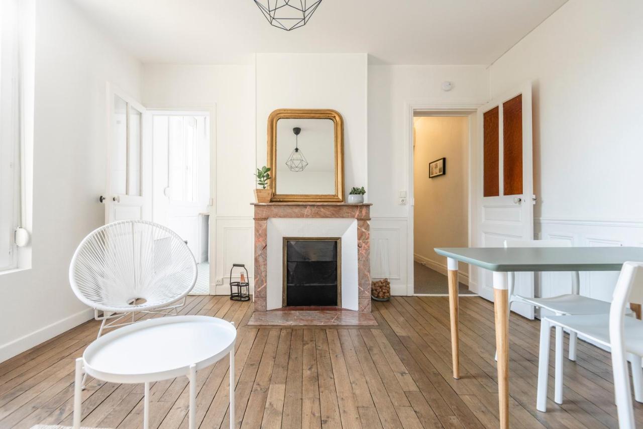Appartement Cosy A 10 Min A Pieds De La Gare 兰斯 外观 照片